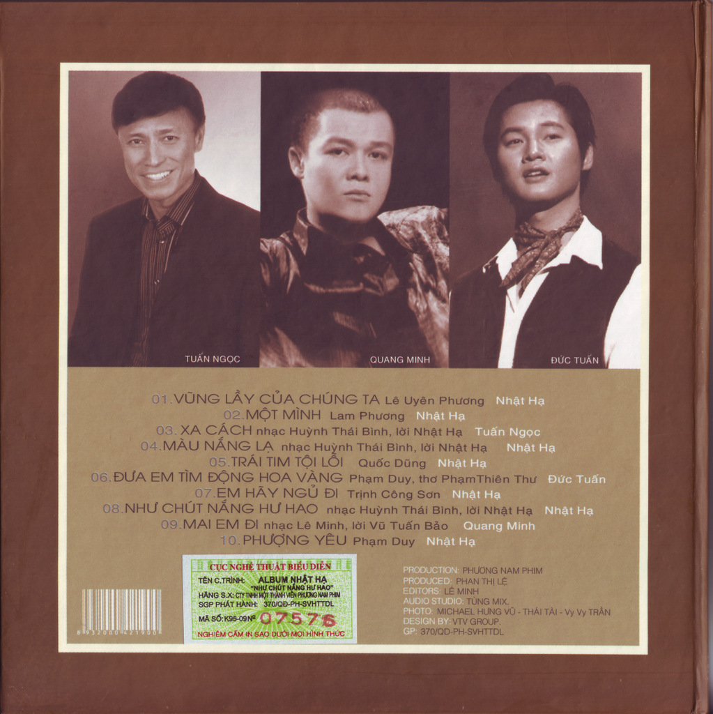 Phương Nam CD - Như Chút Nắng Hư Ảo