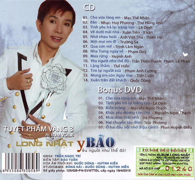 Vafaco CD - Yêu Người Như Thế Đó