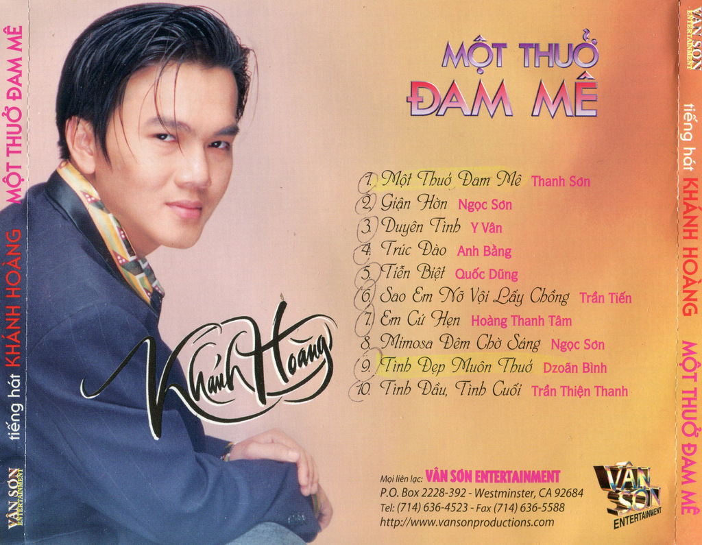 Vân Sơn CD - Một Thuở Đam Mê