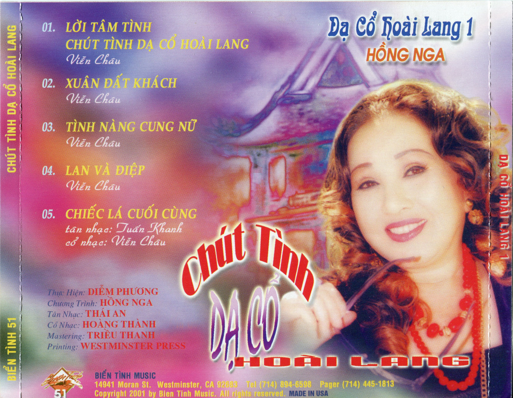 Biển Tình CD - Chút Tình Dạ Cổ Hoài Lang