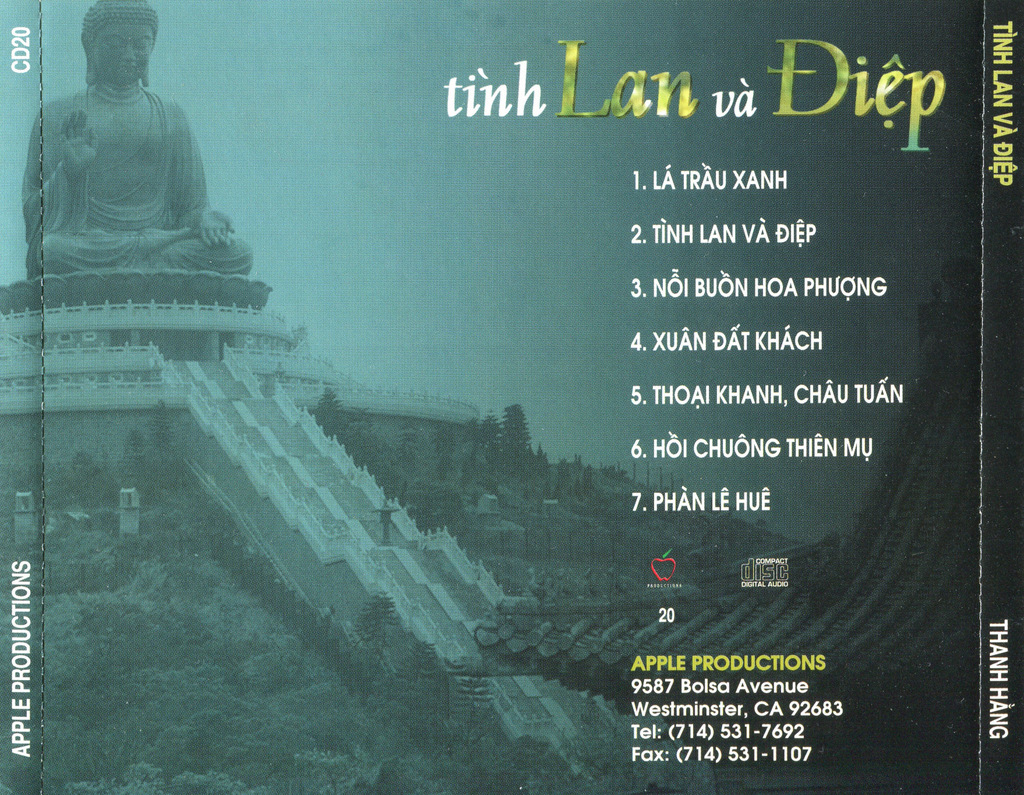 Apple CD020 - Tình Lan Và Điệp