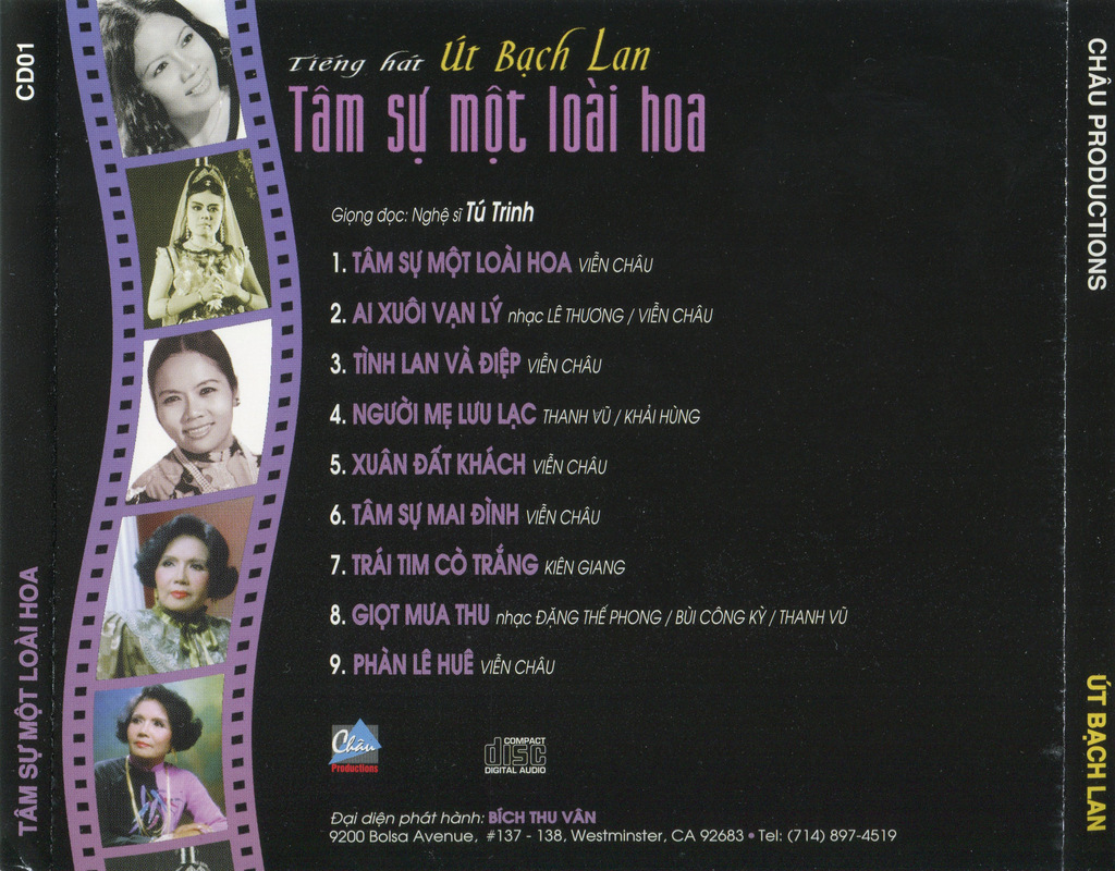 Châu CD01 - Tâm Sự Một Loài Hoa