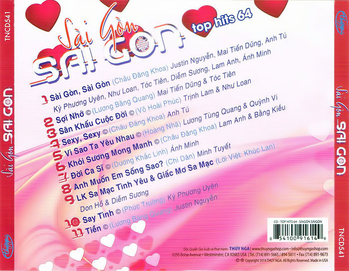 Thúy Nga CD541 - Sài Gòn, Sài Gòn