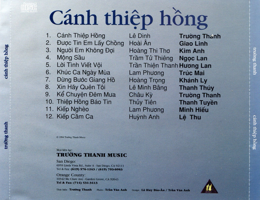 Trường Thanh Music - Cánh Thiệp Hồng