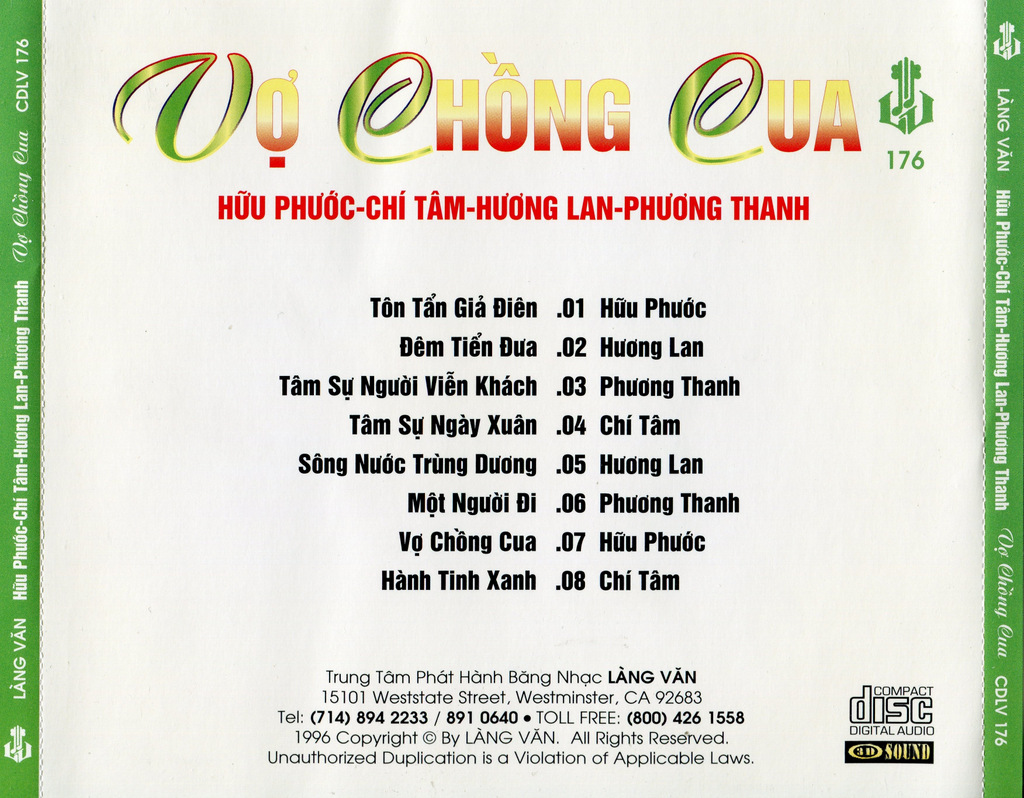 Làng Văn CD 176 - Vợ Chồng Cua
