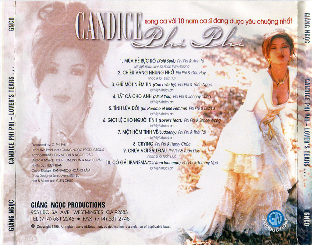 Giáng Ngọc CD - Lover's Tears