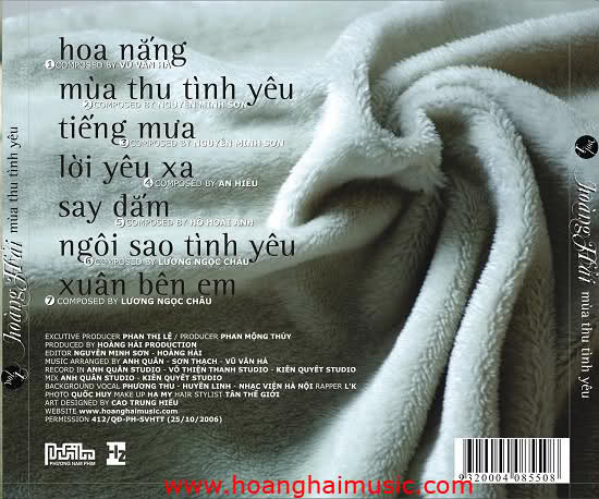 Phương Nam CD - Mùa Thu Tình Yêu