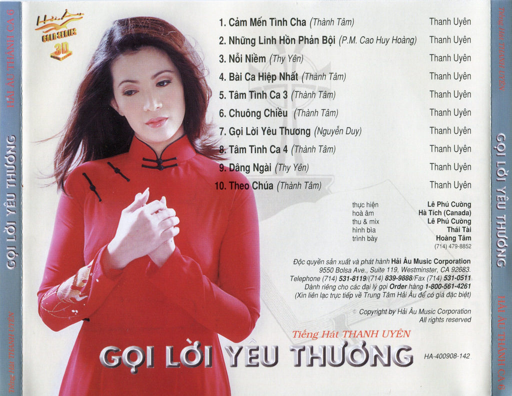 Hải Âu CD 141 - Gọi Lời Yêu Thương