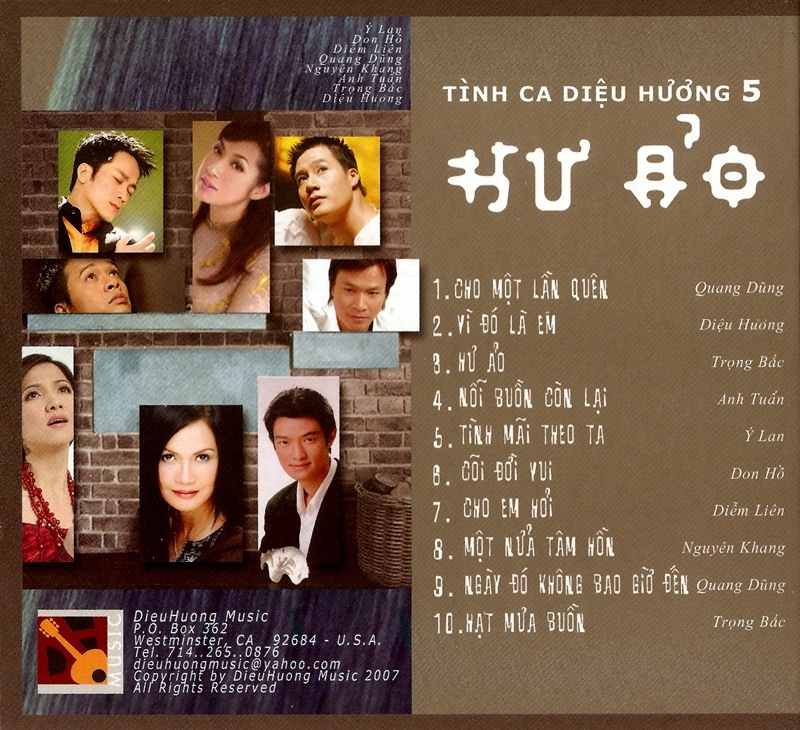 Diệu Hương CD 5 - Hư Ảo