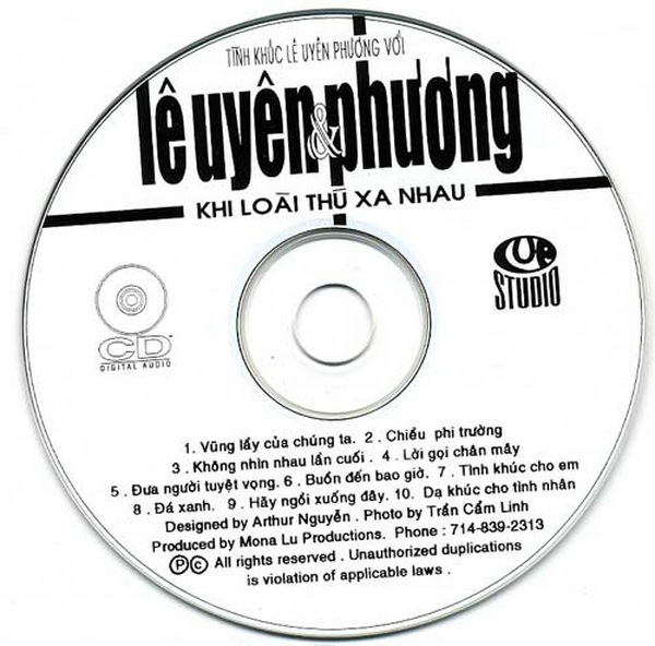 Lê Uyên Phương CD - Khi Loài Thú Xa Nhau