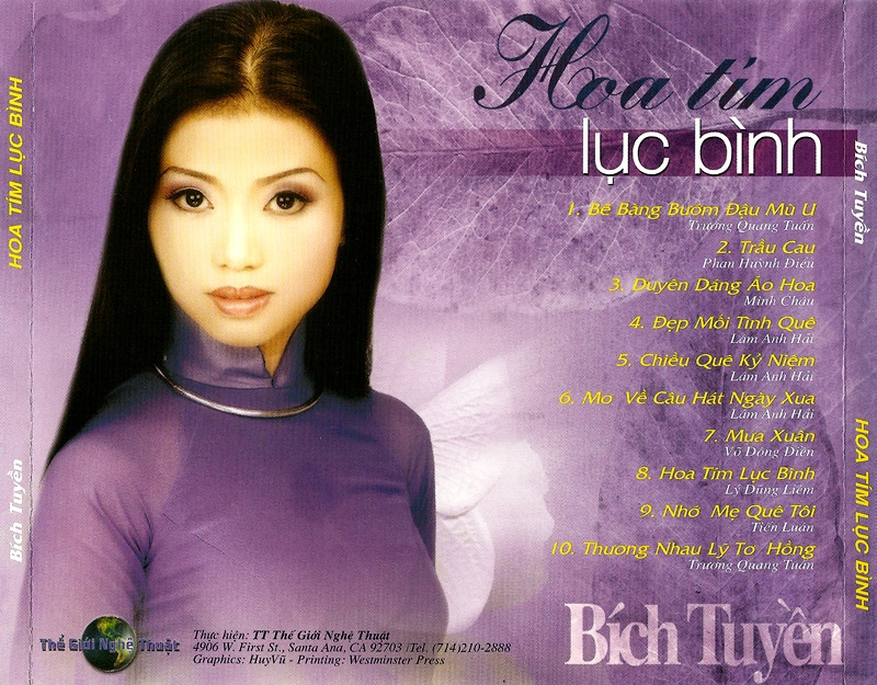 Thế Giới Nghệ Thuật CD - Hoa Tím Lục Bình