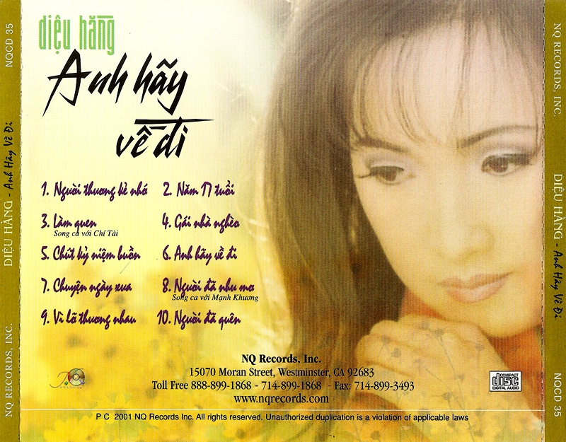 Như Quỳnh CD - Anh Hãy Về Đi