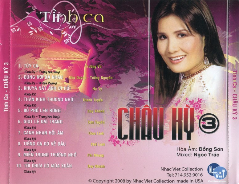 Nhạc Việt CD - Tình Ca Châu Kỳ 3