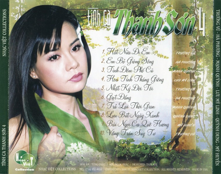 Nhạc Việt CD - Tình Ca Thanh Sơn 4