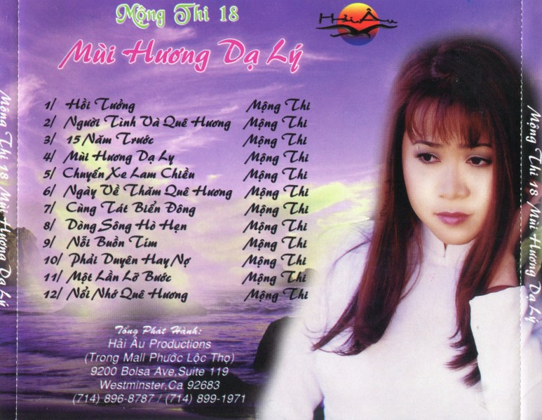 Hải Âu CD - Mùi Hương Dạ Lý