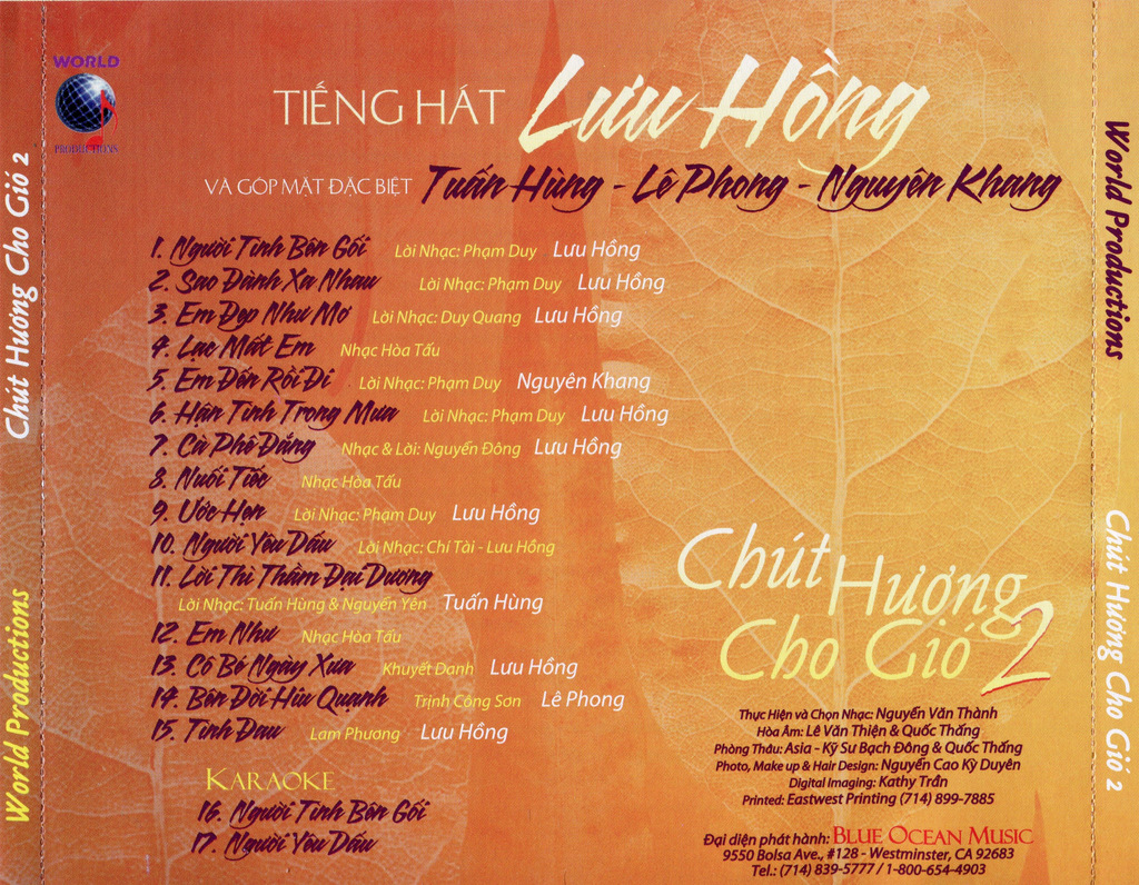 World CD - Chút Hương Cho Gió 2