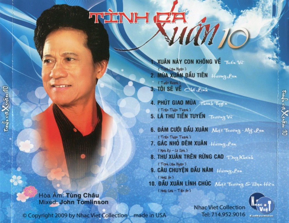 Nhạc Việt CD - Tình Ca Xuân 10