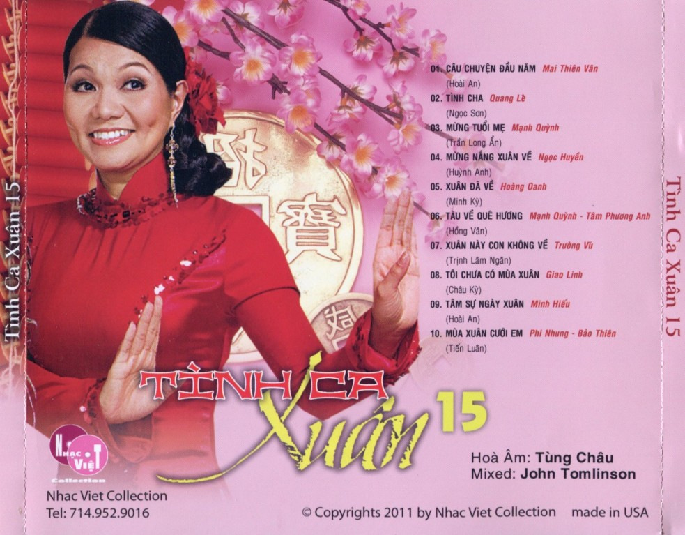 Nhạc Việt CD - Tình Ca Xuân 15
