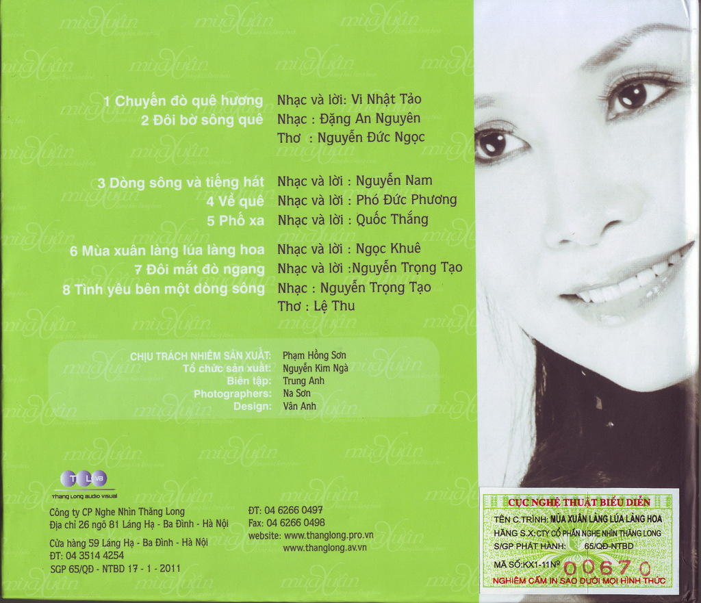 Thăng Long CD - Mùa Xuân Làng Lúa, Làng Hoa