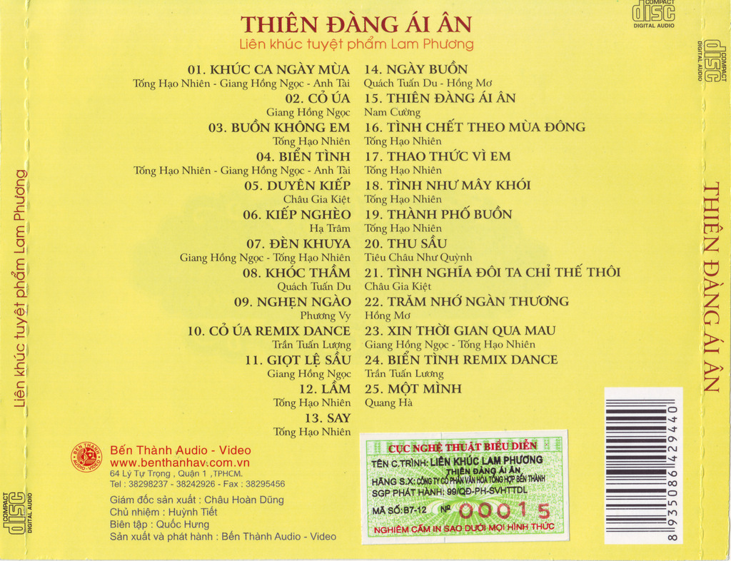 Bến Thành CD - Thiên Đàng Ái Ân