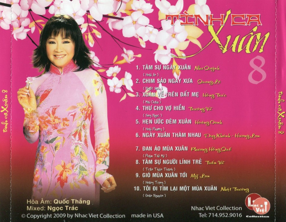 Nhạc Việt CD - Tình Ca Xuân 08