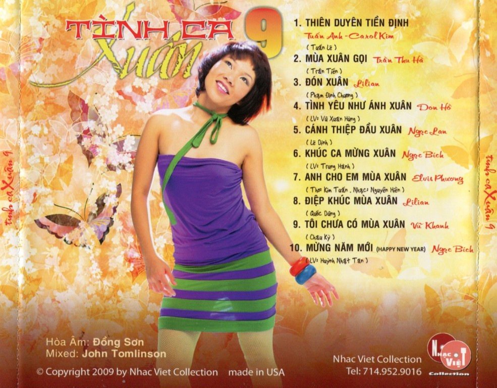 Nhạc Việt CD - Tình Ca Xuân 09