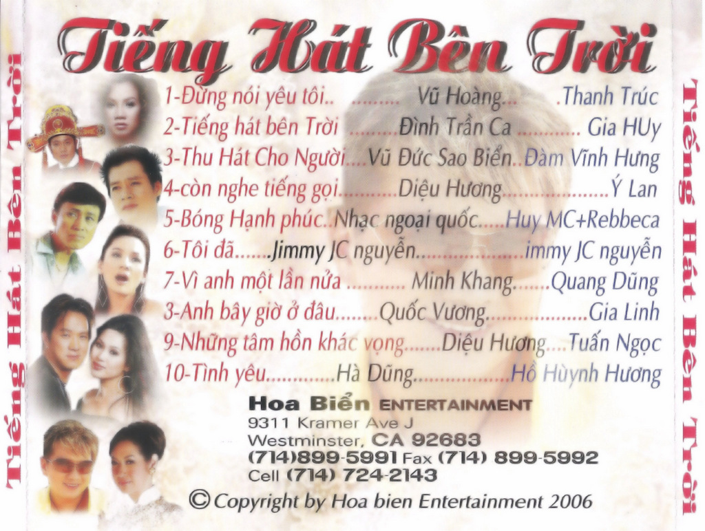 Hoa Biển CD - Tiếng Hát Bên Trời