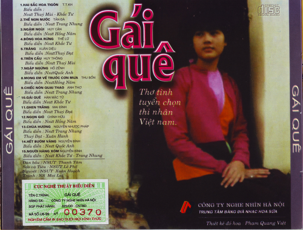 Hoa Sữa CD - Gái Quê