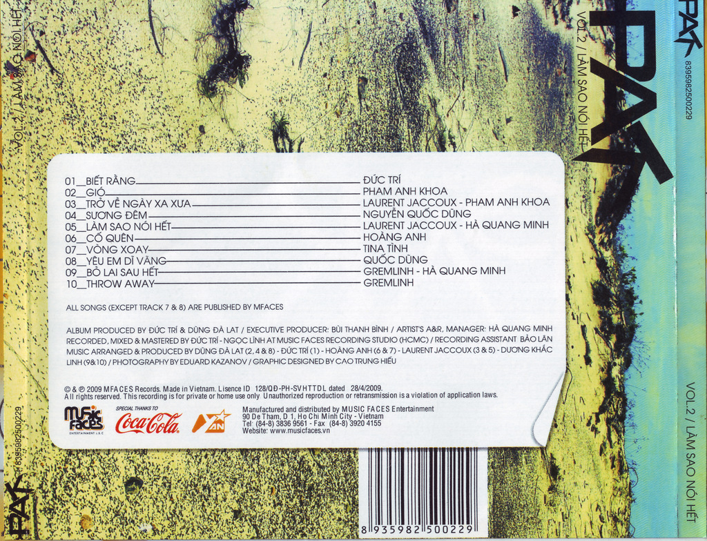 Music Faces CD - Làm Sao Nói Hết