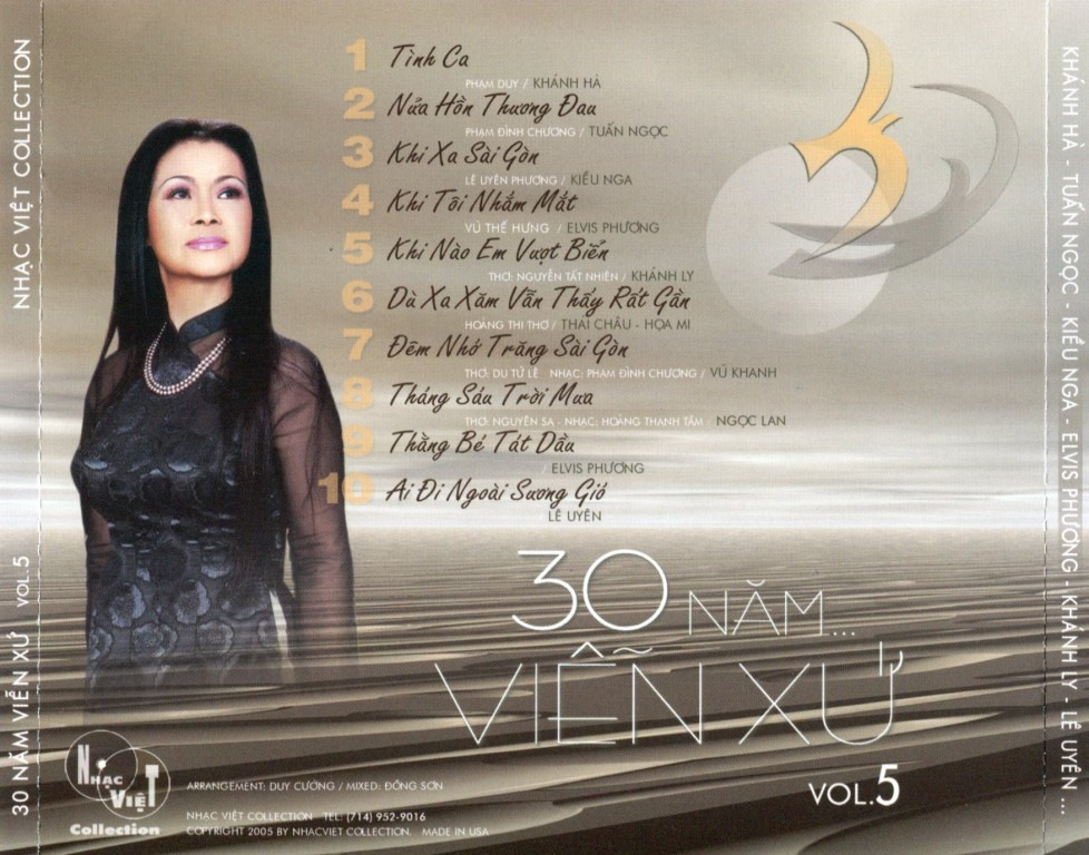 Nhạc Việt CD - 30 Năm Viễn Xứ Vol 5