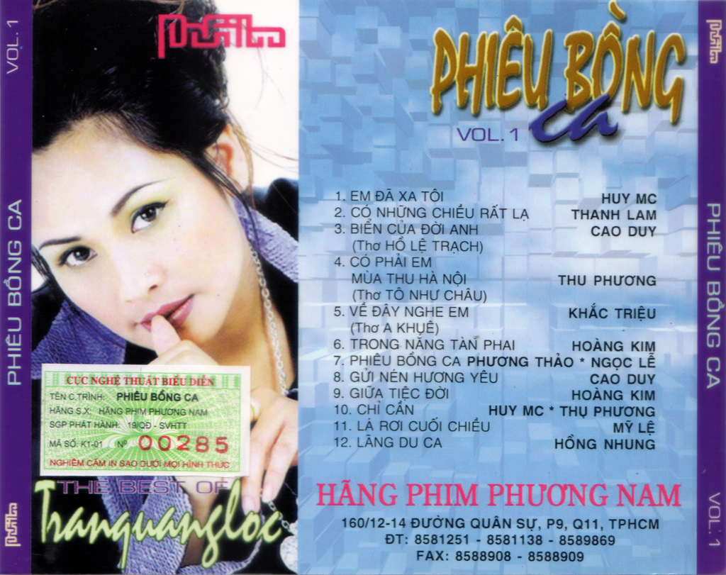 Phương Nam CA - Phiêu Bồng Ca