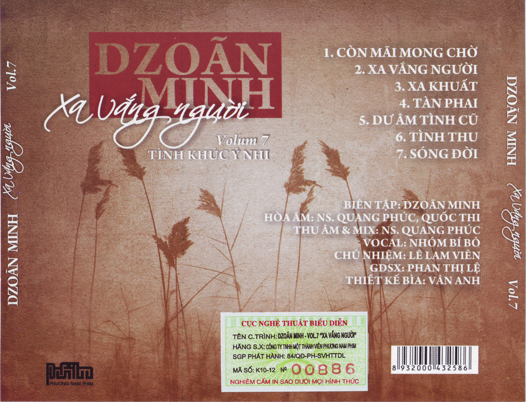 Phương Nam CD - Xa Vắng Người