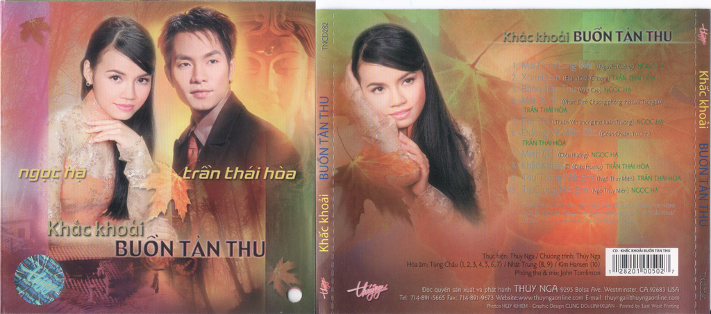 Thúy Nga CD282 - Khắc Khoải Buồn Tàn Thu
