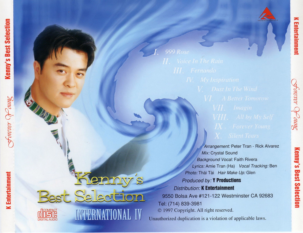 K Entertainment CD - Forever Young