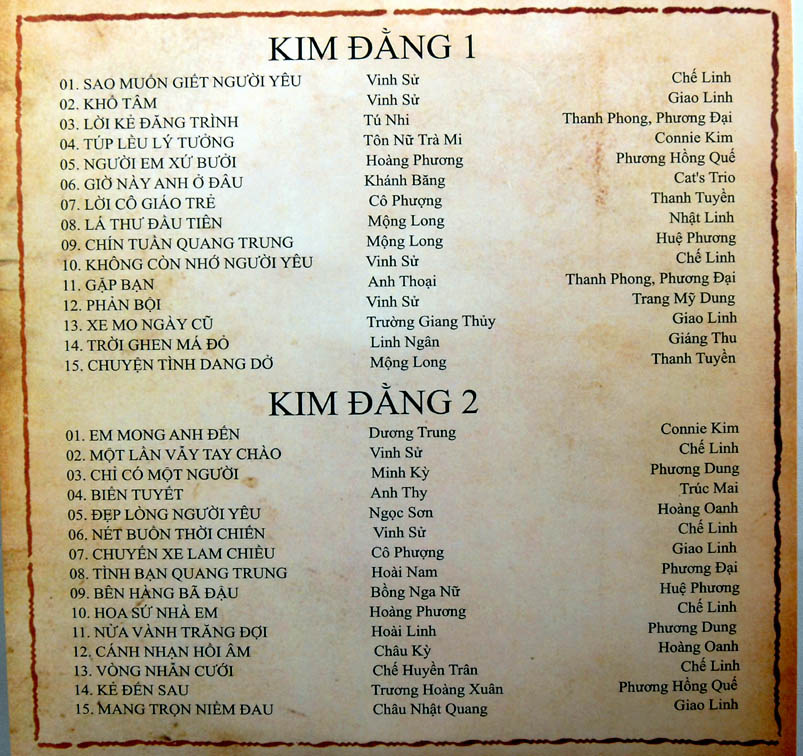 Kim Đằng Vol 1