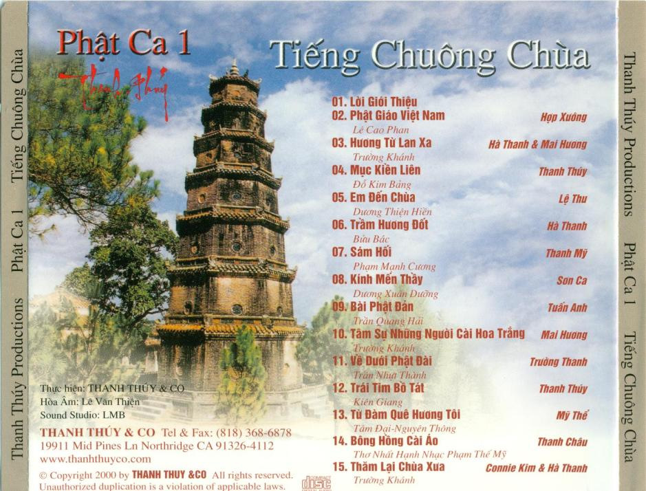 Thánh Thúy CD - Phật Ca 1 - Tiếng Chuông Chùa