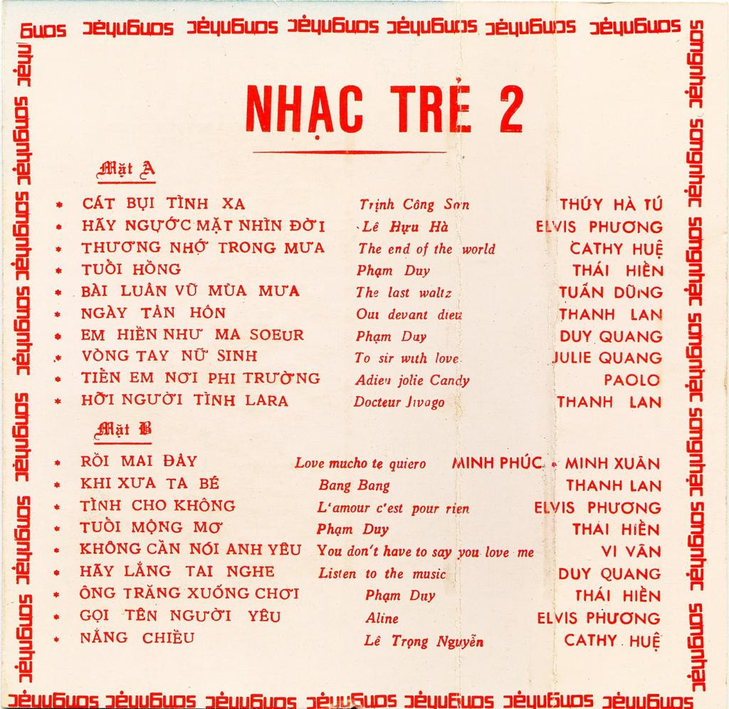 Nhạc Trẻ 2 - Pre 75
