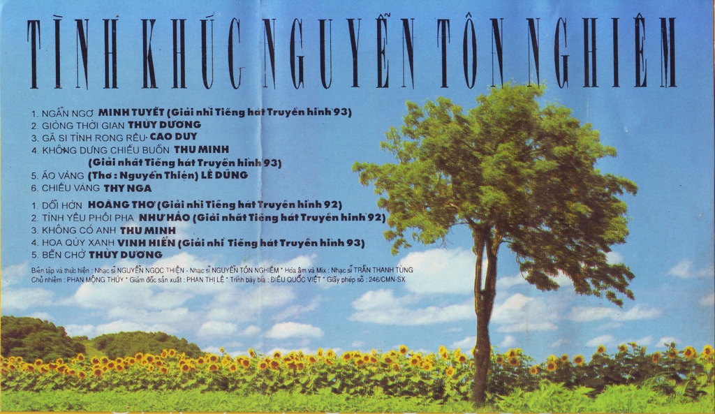 Tình Khúc Nguyễn Tôn Nghiêm