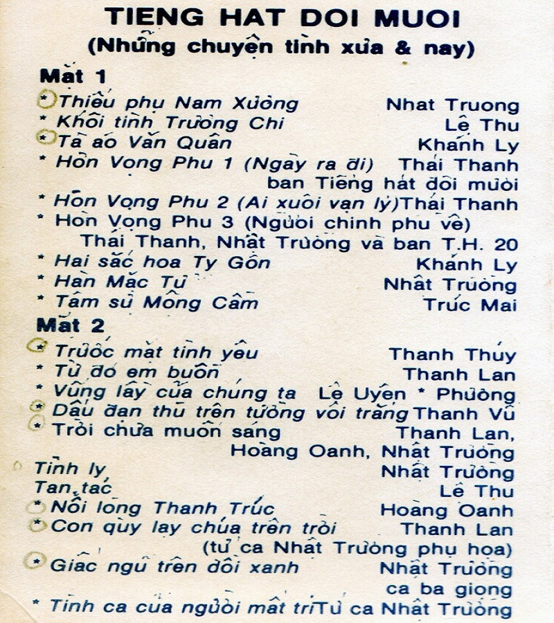 Shotguns - Ban Tiếng Hát Đôi Mươi - Những Chuyện Tình Xưa Và Nay