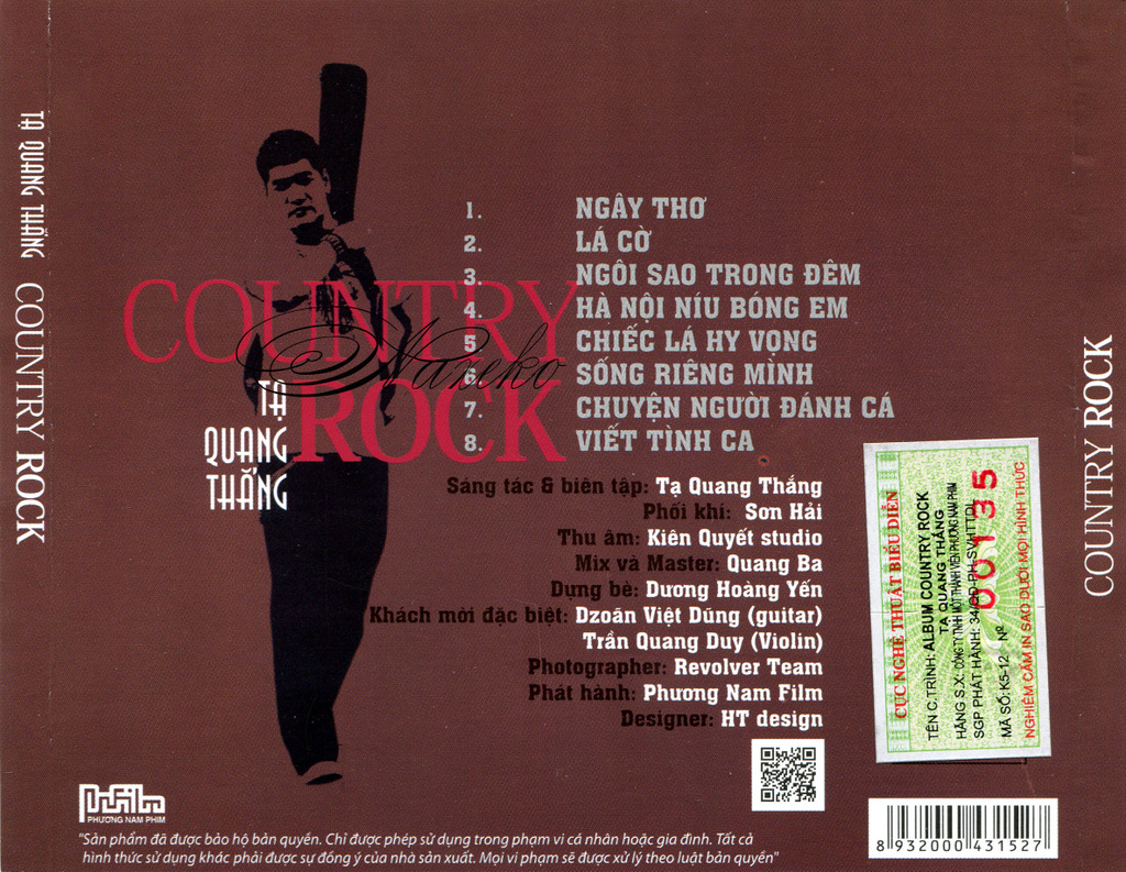 Phương Nam CD - Country Rock