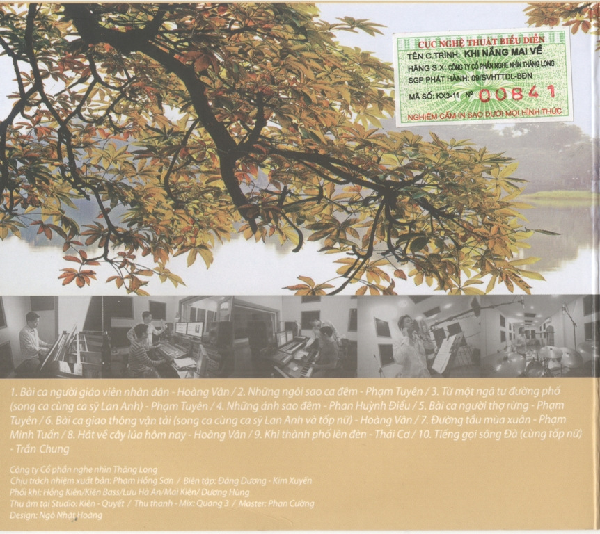 Thăng Long CD - Khi Nắng Mai Về