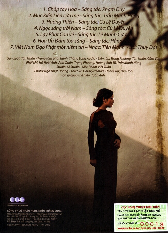 Thăng Long CD - Lạy Phật Con Về