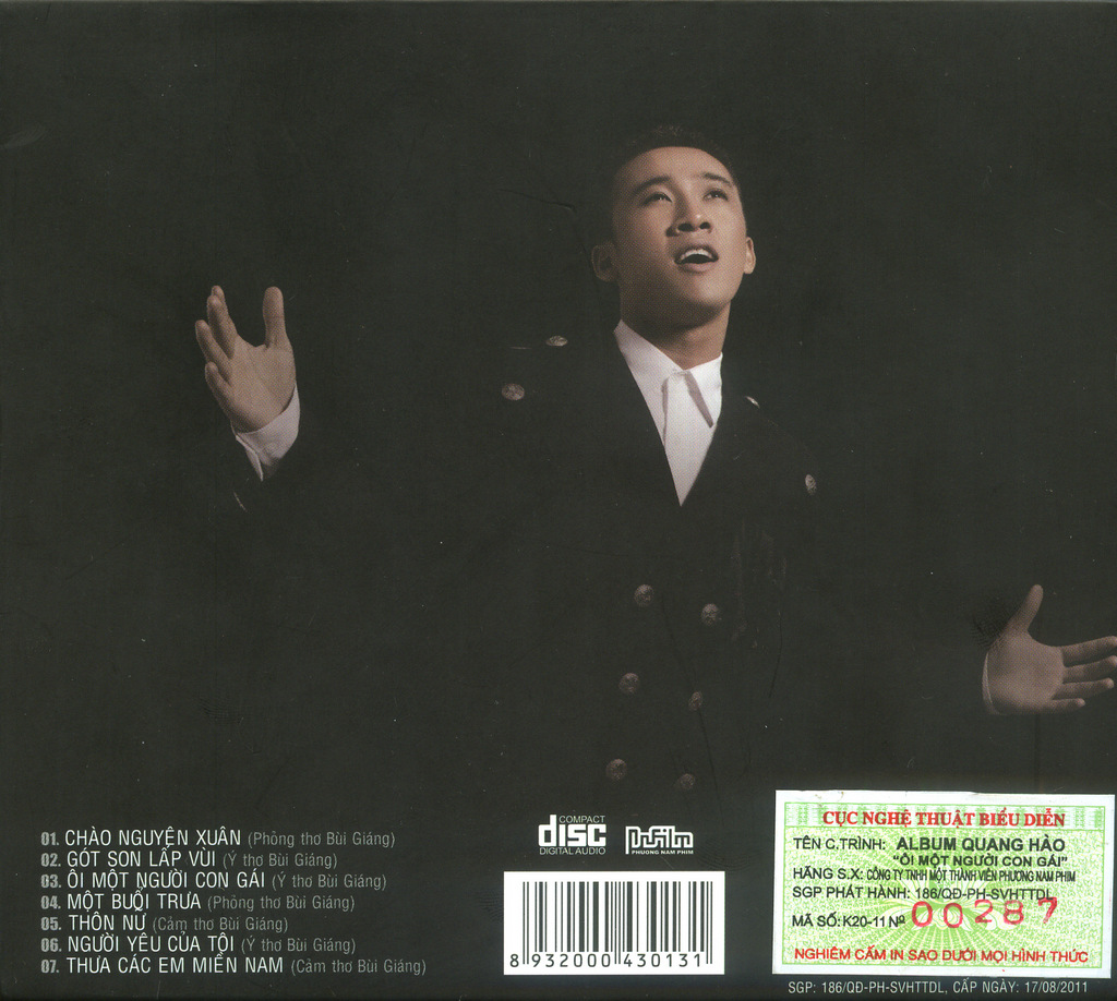 Phương Nam CD - Ôi Một Người Con Gái (Quang Hào)
