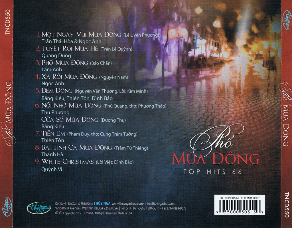 Thúy Nga CD550 - Phố Mùa Đông