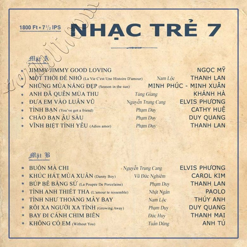 Nhạc Trẻ 7