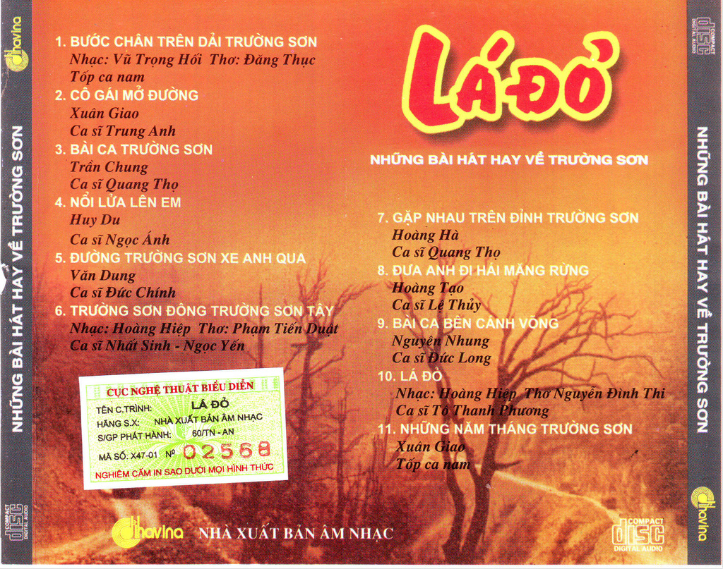 Dihavina CD - Lá Đỏ