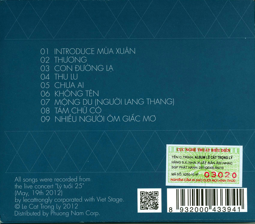Dihavina CD - Lý Tuổi 25 (Lê Cát Trọng Lý)