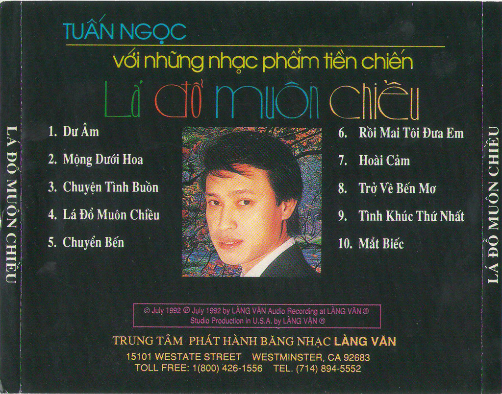 Làng Văn CD114 - Lá Đổ Muôn Chiều