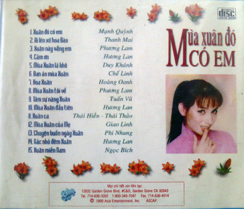 Asia CD - Mùa Xuân Đó Có Em
