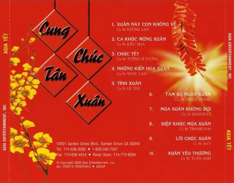 Asia CD - Asia Tết - Cung Chúc Tân Xuân